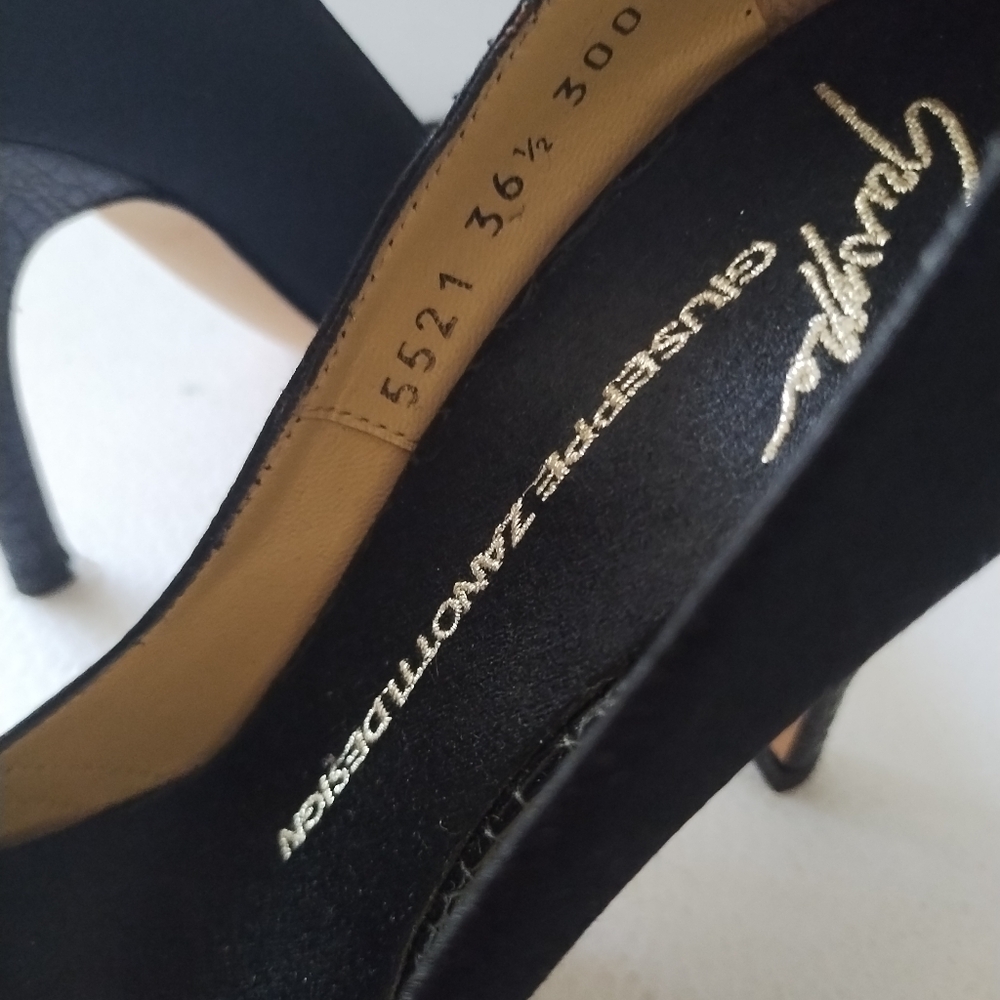 GIUSEPPE ZANOTTI SATIN PUMP'S - Picture 5 of 8